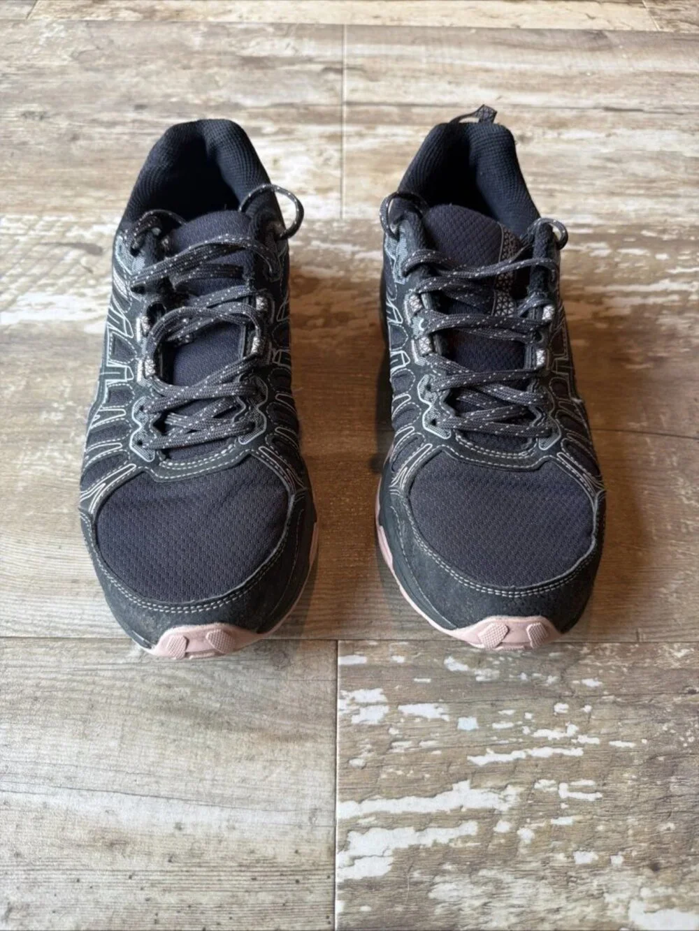 ASICS Gel Venture 7 Shoes Graphite Grey Black Pink 1012A983 Women’s 9.5 W
